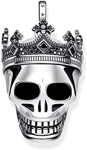 Thomas Sabo Anhänger Totenkopfkrone, PE815-643-11 von THOMAS SABO