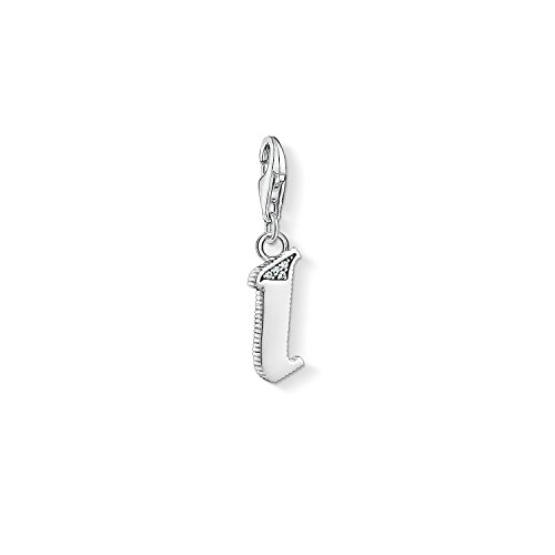 Thomas Sabo Damen-Charm-Anhänger I Buchstabe Silber Charm Club 925 Sterling Silber 1589-643-21 von THOMAS SABO