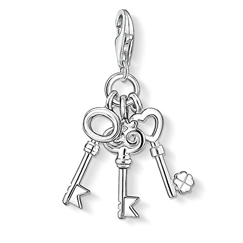 Thomas Sabo Charm-Anhänger Drei Schlüssel Charm Club 925 Sterling Silber 0749-001-12 Thomas Sabo Charm-Anhänger Drei Schlüssel Charm Club 925 Sterling Silber 0749-001-12 von THOMAS SABO