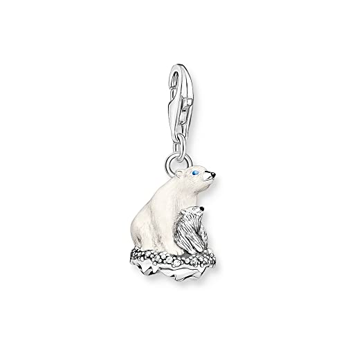 Thomas Sabo Charm-Anhänger Eisbären 925 Sterlingsilber 1911-691-7 von THOMAS SABO