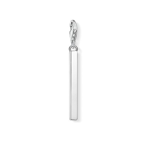 Thomas Sabo Damen-Charm-Anhänger Vertical Bar Silber Charm Club 925 Sterling Silber 1576-001-12 von THOMAS SABO