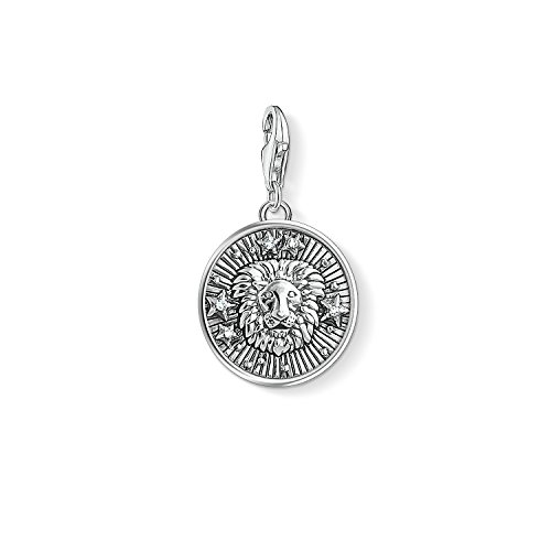 Thomas Sabo Damen Charm-Anhänger Sternzeichen Löwe Charm Club 925 Sterling Silber 1644-643-21 von THOMAS SABO