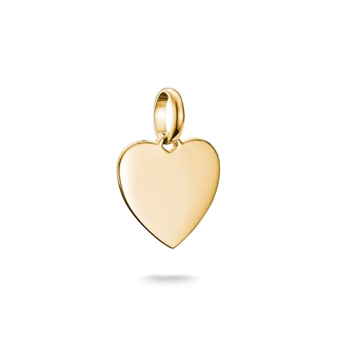 Thomas Sabo Charm Club Connect Charm-Anhänger Herz 18k Vergoldung Recyceltes 925 Silber CC1272-413-39 von THOMAS SABO
