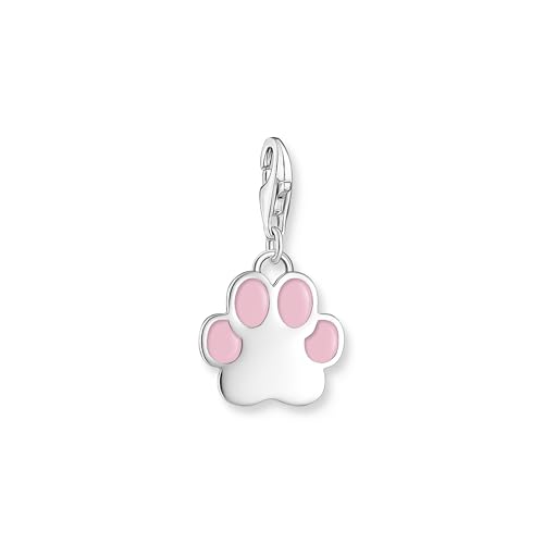 Thomas Sabo Charm Club Original Charm-Anhänger Pfote Silber Recyceltes 925 Silber Kaltemail 2015-007-9 von THOMAS SABO
