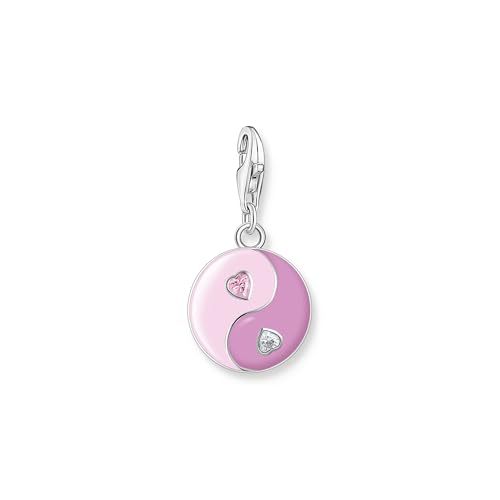 Thomas Sabo Charm Club Original Charm-Anhänger Yin & Yang Silber Recyceltes 925 Silber Kaltemail 2000-041-7 von THOMAS SABO