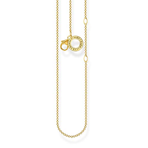 Thomas Sabo Charm Halskette gold, 925 Sterlingsilber, 38-45 cm Länge von THOMAS SABO