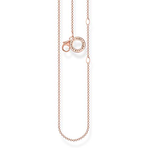 Thomas Sabo Charm Halskette roségold, 925 Sterlingsilber, 36-38 cm Länge von THOMAS SABO