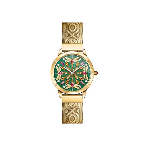 Thomas Sabo Damen Analog Quarz Uhr mit Edelstahl Armband WA0369-264-211-33 mm von THOMAS SABO