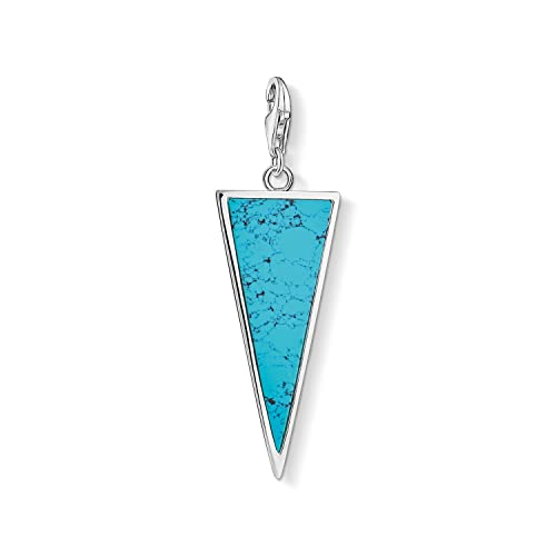 Thomas Sabo Damen-Anhänger Dreieck türkis 925 Sterling Silber Y0024-404-17 Thomas Sabo Damen-Anhänger Dreieck türkis 925 Sterling Silber Y0024-404-17 von THOMAS SABO