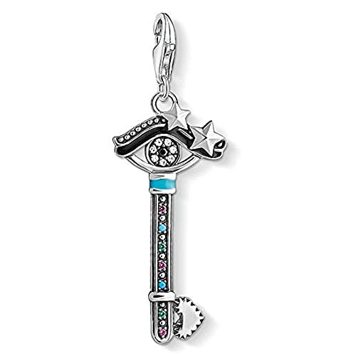 Thomas Sabo Damen-Anhänger Schlüssel zum Herzen 925 Sterling Silber 1666-340-7 von THOMAS SABO