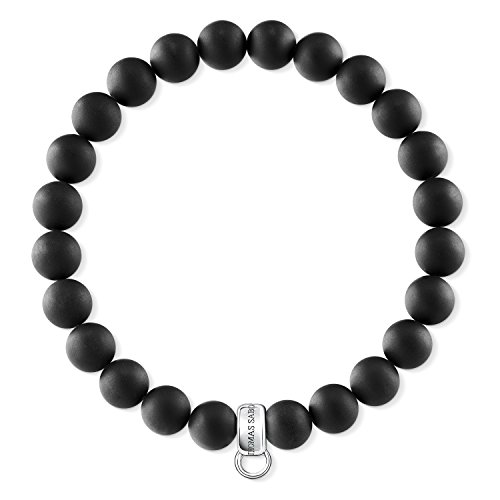 Thomas Sabo Damen Charm-Armband Obsidian Charm Club 925 Sterling Silber X0219-023-11 Thomas Sabo Damen Charm-Armband Obsidian Charm Club 925 Sterling Silber X0219-023-11 von THOMAS SABO