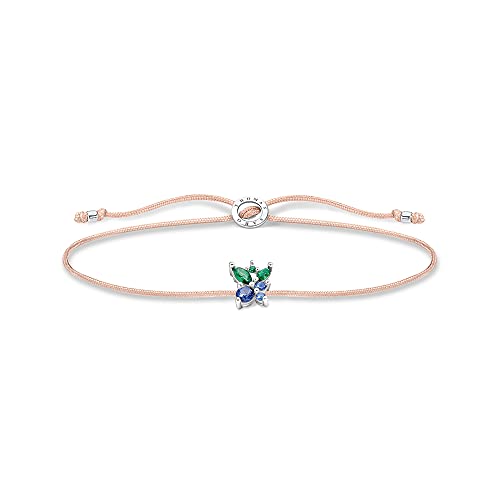 Thomas Sabo Damen Armband Little Secret Blaubeere 925 Sterlingsilber LS128-166-7-L20V von THOMAS SABO