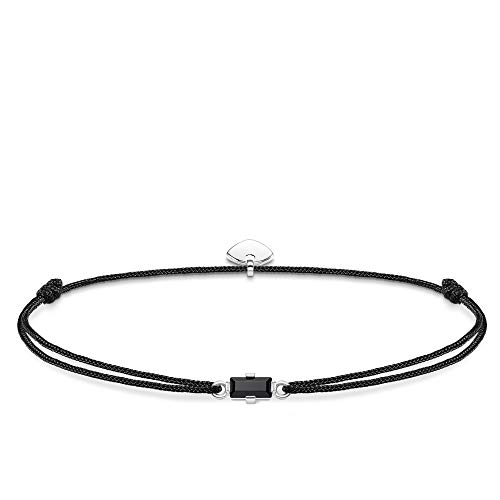 Thomas Sabo Damen Armband Little Secret Schwarzer Stein Baguette-Schliff 925 Sterling Silber LS0105-401-11-L20v Thomas Sabo Damen Armband Little Secret Schwarzer Stein Baguette-Schliff 925 Sterling Silber LS0105-401-11-L20v von THOMAS SABO