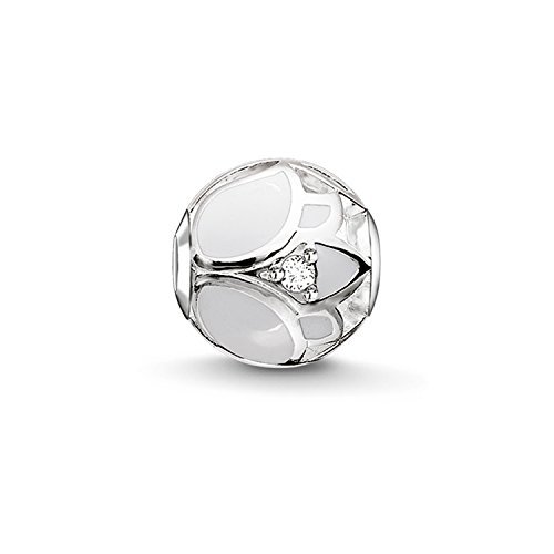 Thomas Sabo Damen Bead Lotusblüte Karma Beads 925 Sterling Silber K0205-041-14 von THOMAS SABO