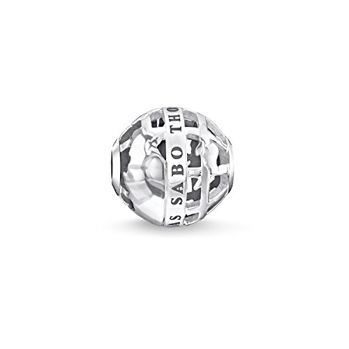 Thomas Sabo Damen-Bead Karma Weltkugelperle aus 925 Silber - K0261-001-21 von THOMAS SABO