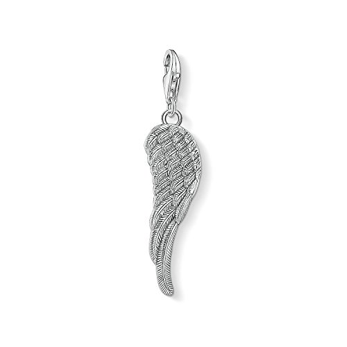 Thomas Sabo Unisex Charm-Anhänger Flügel Charm Club 925 Sterling Silber 1707-637-21 von THOMAS SABO