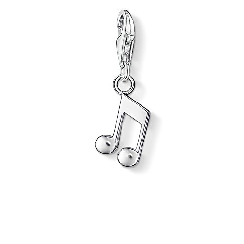 Thomas Sabo Damen Charm-Anhänger Note Charm Club 925 Sterling Silber 0846-001-12 von THOMAS SABO