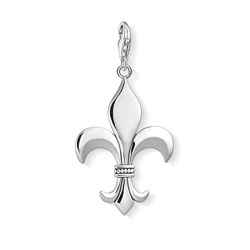 Thomas Sabo Herren Charm-Anhänger Lilie Charm Club 925 Sterling Silber Y0015-637-21 von THOMAS SABO