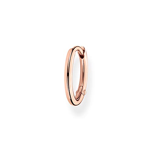 Thomas Sabo Damen Einzel Creole Classic roségold, 925 Sterlingsilber, Clipverschluss von THOMAS SABO