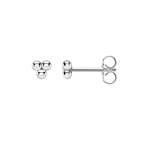 Thomas Sabo Damen Einzel Ohrstecker Kugeln silber, 925 Sterlingsilber von THOMAS SABO