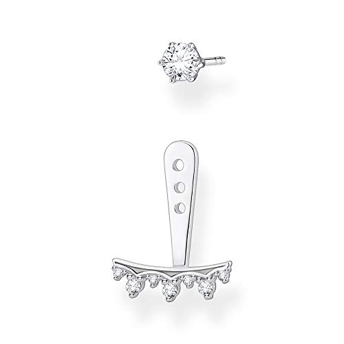 Thomas Sabo Einzel Ohrstecker weiße Steine silber 925 Sterling Silber H2153-051-14 von THOMAS SABO