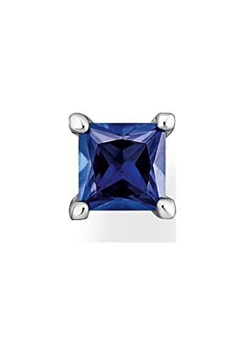 Thomas Sabo Einzel Ohrstecker mit blauem Stein 925 Sterling Silber H2233-699-32 von THOMAS SABO