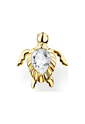 Thomas Sabo Einzel Ohrstecker Schildkröte vergoldetes Silber H2235-414-14 von THOMAS SABO