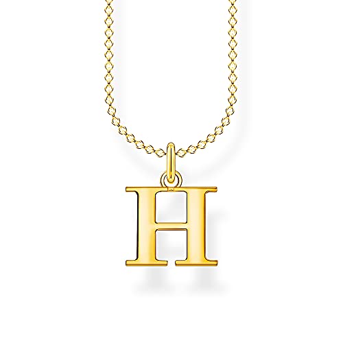 THOMAS SABO Halskette Buchstabe H vergoldetes Silber KE2017-413-39 THOMAS SABO Halskette Buchstabe H vergoldetes Silber KE2017-413-39 von THOMAS SABO
