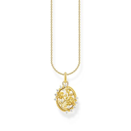 Thomas Sabo Damen-Kette 925er Silber Zirkonia One Size 89200333 von THOMAS SABO