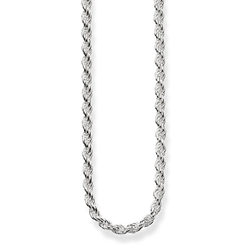 Thomas Sabo Damen Kette Kordelkette 925 Sterling Silber KE1349-001-12 von THOMAS SABO