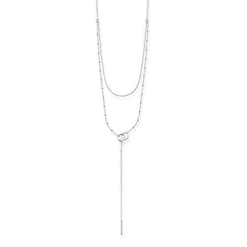 Thomas Sabo Damen Kette in Y-Form - KE1751-001-21-L45v von THOMAS SABO
