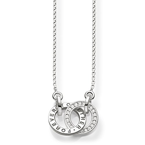 Thomas Sabo Damen Kette Forever Together 925 Sterling Silber KE1488-051-14-L45v von THOMAS SABO