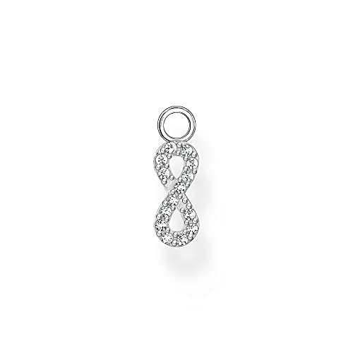 THOMAS SABO Sabo Damen Ohrring Anhänger Unendlichkeitszeichen 925er Sterlingsilber mit Zirkonia, EP019-051-14 von THOMAS SABO