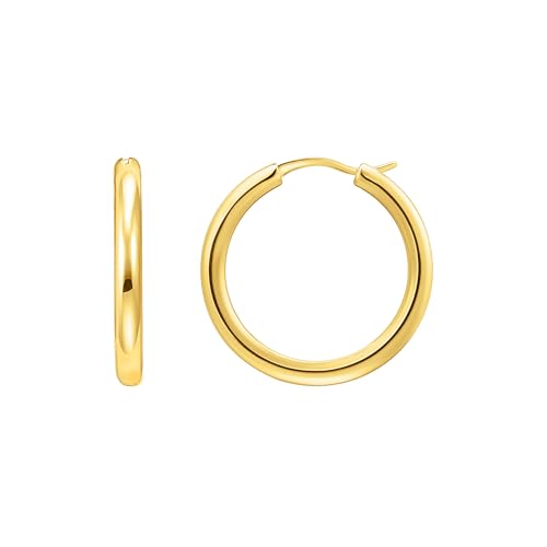 THOMAS SABO Creolen 925 Sterlingsilber, 750 Gelbgold Vergoldung CR745-413-39 von THOMAS SABO