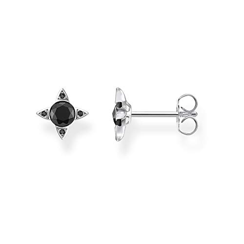 Thomas Sabo Damen Ohrringe Ohrstecker Schwarze Steine 925 Sterling Silber H2086-643-11 Thomas Sabo Damen Ohrringe Ohrstecker Schwarze Steine 925 Sterling Silber H2086-643-11 von THOMAS SABO