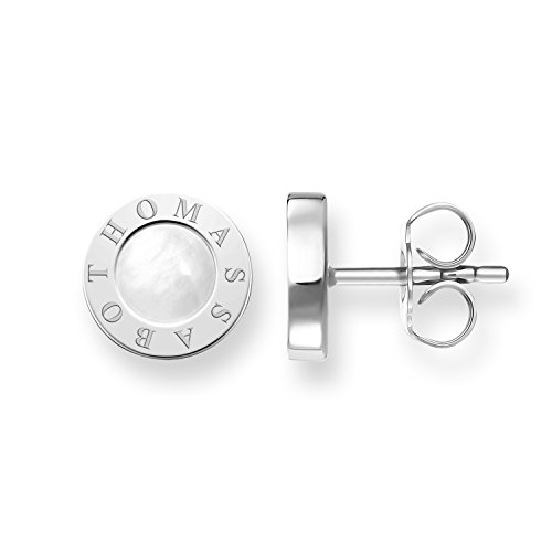 Thomas Sabo Ohrstecker Classic Weiß 925 Sterling Silber H1859-029-14 von THOMAS SABO
