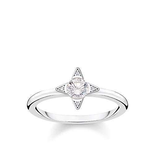Thomas Sabo Damen-Ring Weiße Steine silber 925 Sterlingsilber TR2268-051-14-54 Thomas Sabo Damen-Ring Weiße Steine silber 925 Sterlingsilber TR2268-051-14-54 von THOMAS SABO