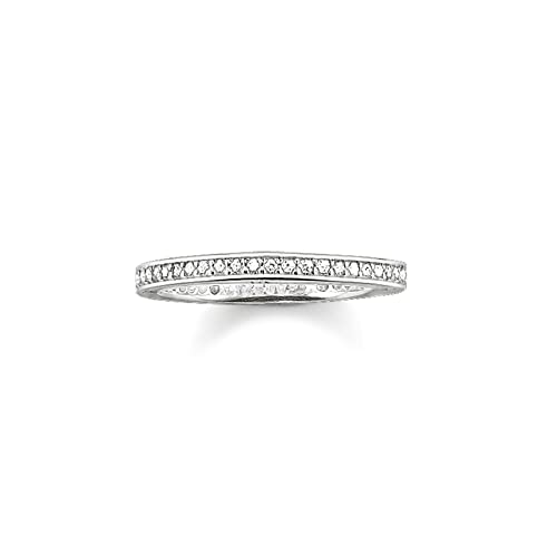 Thomas Sabo Damen-Ringe zum Jahrestag 925 Sterlingsilber mit '- Ringgröße 52 TR1983-051-14-52 von THOMAS SABO