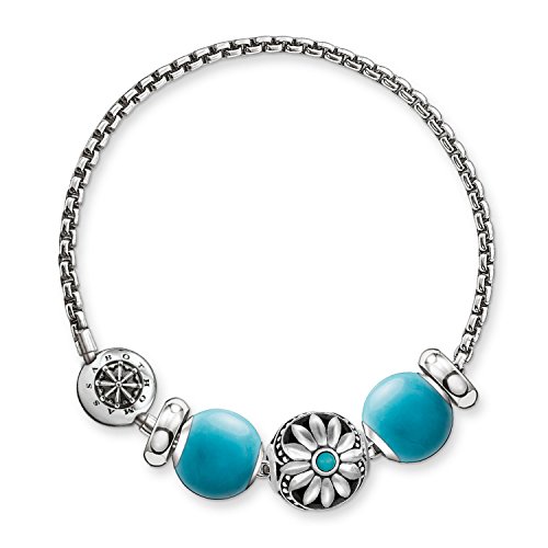 Thomas Sabo Damen-Schmuck-Sets Türkis SET0363-495-17-L18 Thomas Sabo Damen-Schmuck-Sets Türkis SET0363-495-17-L18 von THOMAS SABO