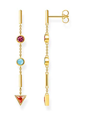 Thomas Sabo H2178-488-7 Glam & Soul Ohrring 925 Sterlingsilber, vergoldet, Gelbgold, Glas-Keramik Stein, synthetischer Korund, Zirkonia Thomas Sabo H2178-488-7 Glam & Soul Ohrring 925 Sterlingsilber, vergoldet, Gelbgold, Glas-Keramik Stein, synthetischer Korund, Zirkonia von THOMAS SABO