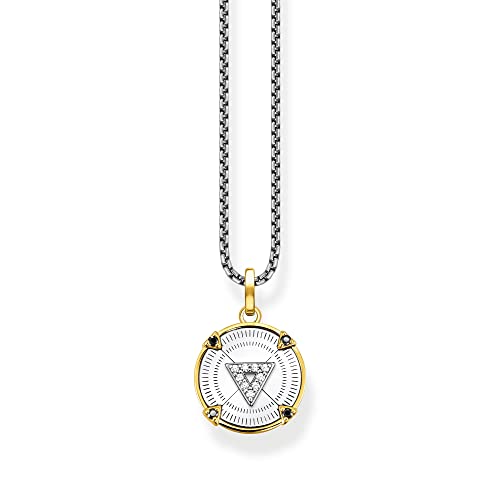 Thomas Sabo Herren Kette Elements of Nature gold, aus 925er Sterlingsilber mit 750er Gelbgold-Vergoldung, Länge 50cm, KE2151-849-7-L50V Thomas Sabo Herren Kette Elements of Nature gold, aus 925er Sterlingsilber mit 750er Gelbgold-Vergoldung, Länge 50cm, KE2151-849-7-L50V von THOMAS SABO
