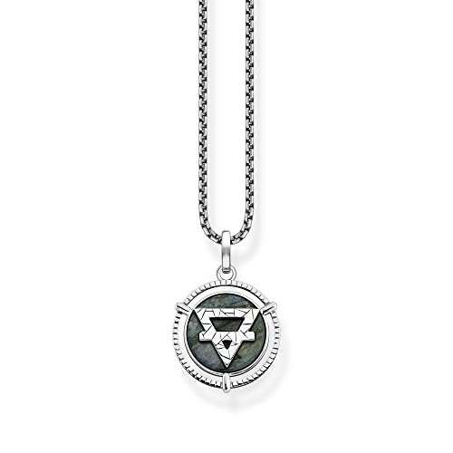 Thomas Sabo Herren Kette Elements of Nature silber, aus geschwärztem 925er Sterlingsilber, Länge 50cm, KE2150-503-6-L50V von THOMAS SABO