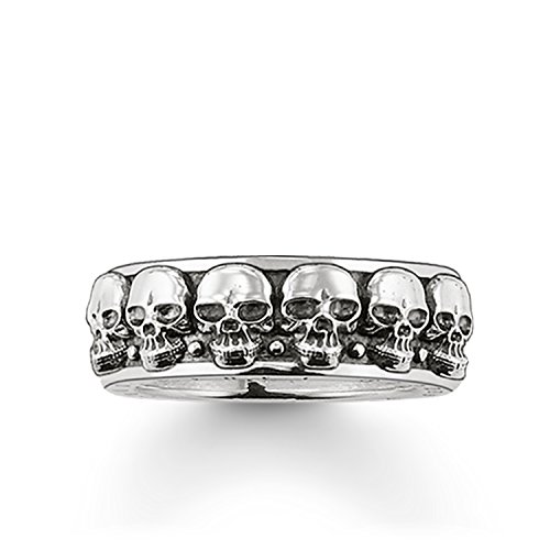 Thomas Sabo Herren-Ring Rebel at heart "Totenkopf" 925 Silber Gr. 64 (20.4) - TR1878-001-12-64 von THOMAS SABO