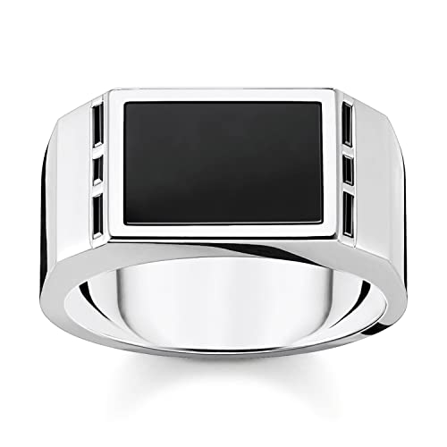 THOMAS SABO Herrenring Silber/Schwarz TR2387-027-11-62 Ringgröße 62/19,7 THOMAS SABO Herrenring Silber/Schwarz TR2387-027-11-62 Ringgröße 62/19,7 von THOMAS SABO