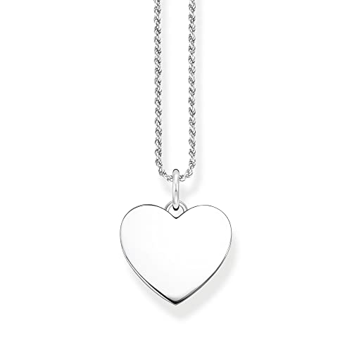 Thomas Sabo Kette Herz aus 925er Sterlingsilber, Länge: 50cm, KE2132-001-21-L50 von THOMAS SABO