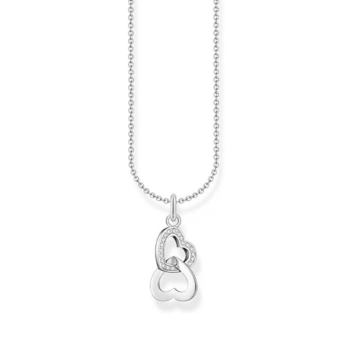 Thomas Sabo Kette mit Anhänger verschlungene Herzen 925 Sterlingsilber KE2267-051-14 von THOMAS SABO