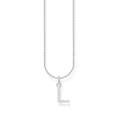 Thomas Sabo Kette mit Buchstaben-Anhänger L 925 Sterlingsilber KE2251-051-14 von THOMAS SABO