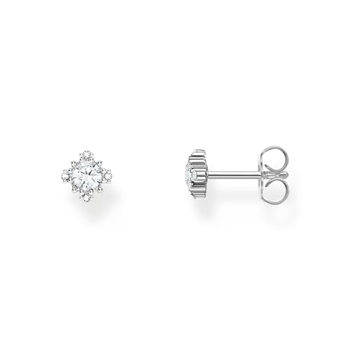 Thomas Sabo Ohrstecker Vintage mit weißem Stein Recyceltes 925 Silber H2311-051-14 von THOMAS SABO