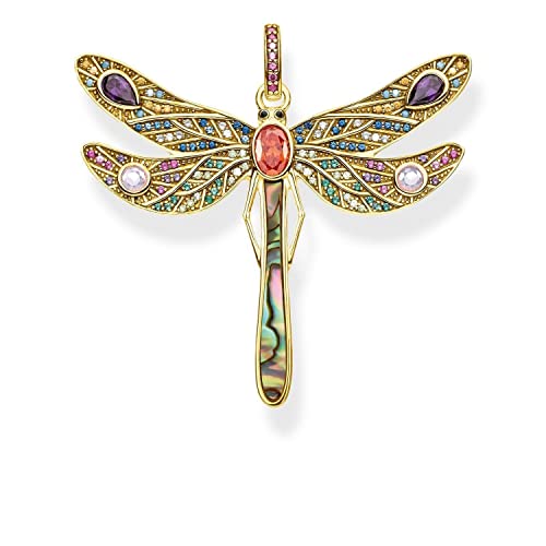 Thomas Sabo PE827-316-7 Anhänger Damen Libelle Silber Vergoldet Thomas Sabo PE827-316-7 Anhänger Damen Libelle Silber Vergoldet von THOMAS SABO