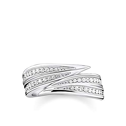 Thomas Sabo -Ringe 925_Sterling_Silberzirkonia '- Ringgröße 54 TR2283-051-14-54 von THOMAS SABO